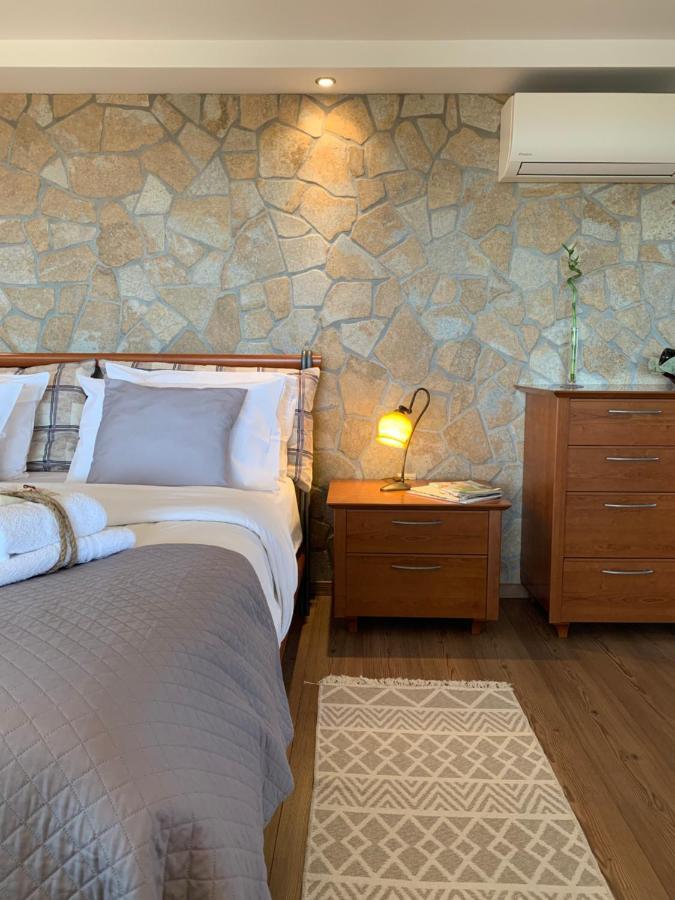 Ferienwohnung Doormat# Wait 'N Sea, Jacuzzi, Luxury Stone House Epanomi Exterior foto