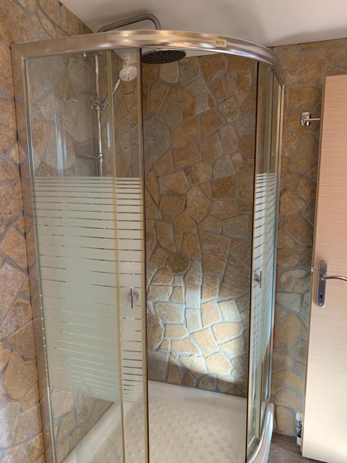 Ferienwohnung Doormat# Wait 'N Sea, Jacuzzi, Luxury Stone House Epanomi Exterior foto